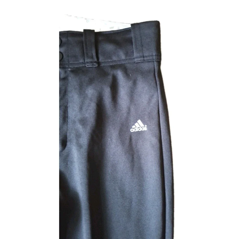Mens Climalite Adidas Baseball Pants Size Small Black Sports Performance
